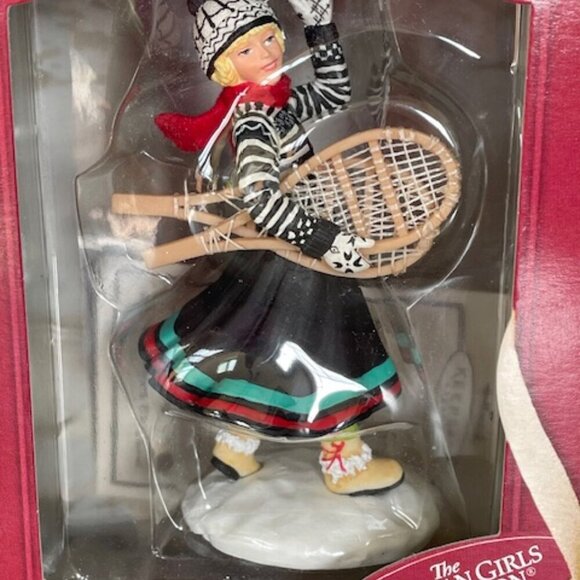 Kirsten 1854 American Girl Snowshoes Hallmark Ornament - Picture 5 of 15